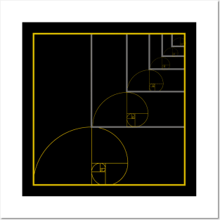 fibonacci day Posters and Art